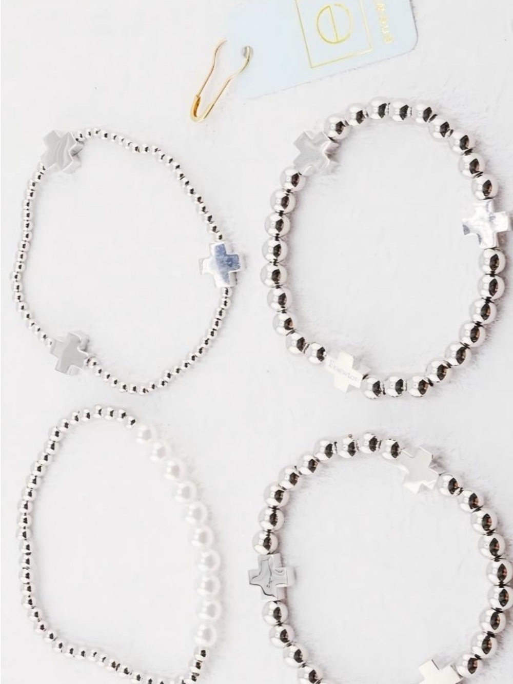 Enewton Silver Cross Bracelet Set - Picture 5 of 5